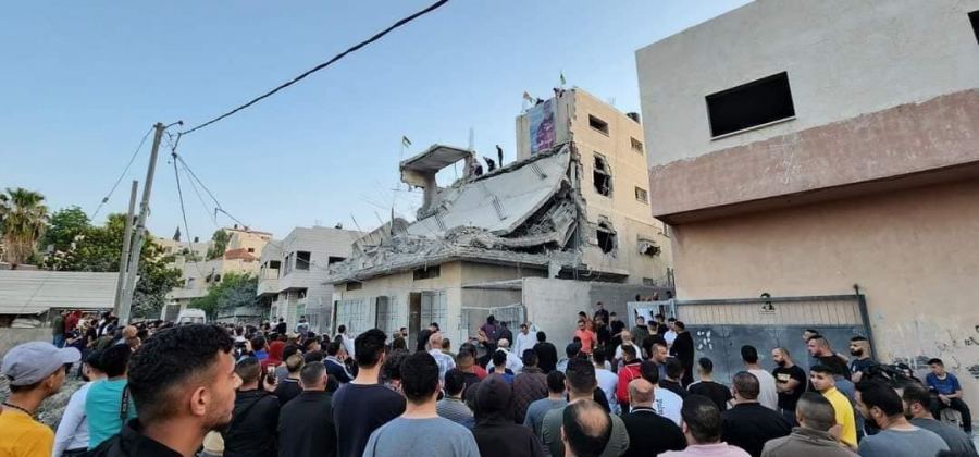 فيديو تفجير منزل الشهيد ضياء حمارشة