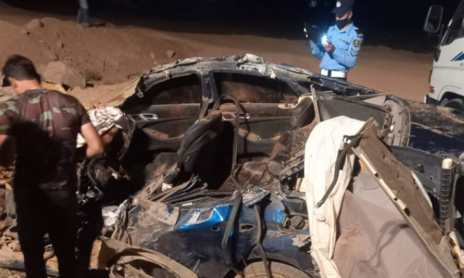 حادث المفرق .. مصرع 8 أشخاص بحادث سير في الأردن