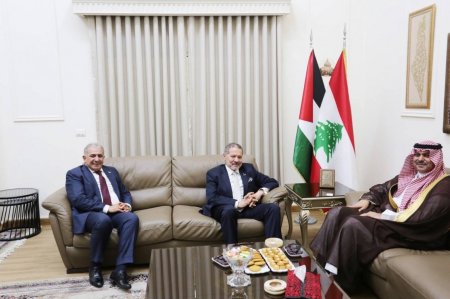 السفير الاسعد يستقبل سفير المملكة العربية السعودية في لبنان