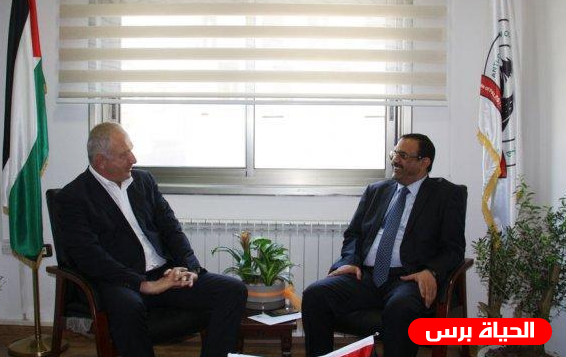 المستشار براك يُطلع السفير الروسي على واقع مكافحة الفساد في فلسطين