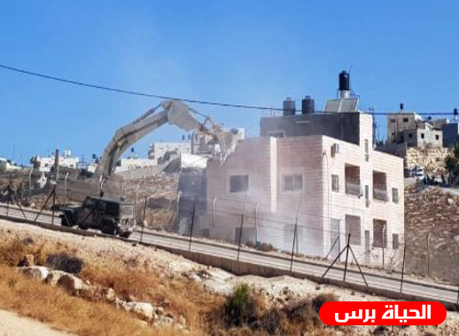 واد الحمص.. إسرائيل تهدم ما تبقى من اتفاق أوسلو