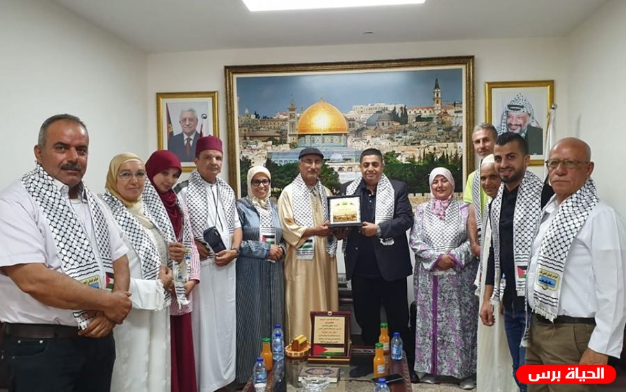النتشة يطلع وفدا مغربيا على أوضاع مدينة القدس 