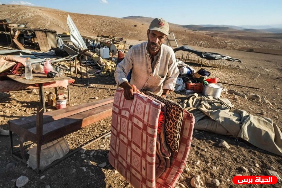 الاحتلال يهدم بركسات ويستولي على خيام بالأغوار الشمالية 