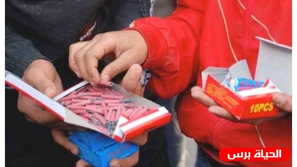 غزة: الشرطة تحذر من استخدام الألعاب النارية