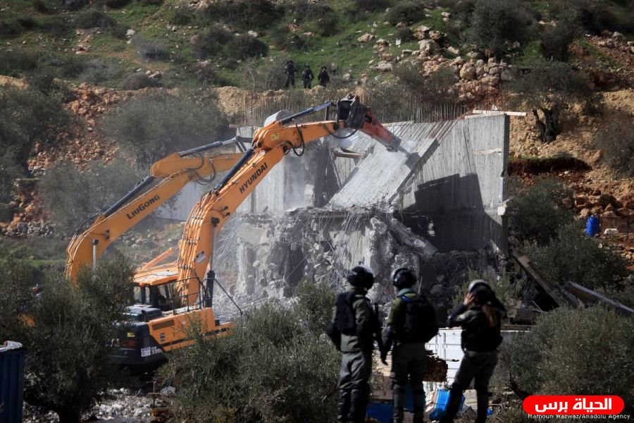 Demolition orders issued against Palestinian structures in south of West Bank
