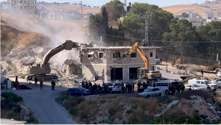 Israeli municipality forces Palestinian family to demolish own home 