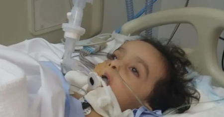 الطفل عبدالعزيز الجوفان ضحية الإهمال الطبي 