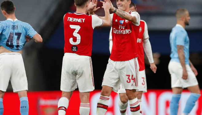 ارسنال يتأهل لنهائي كأس انجلترا على حساب مانشستر سيتي