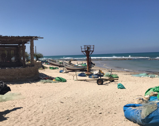 اغلاق بحر غزة امام الصيادين 