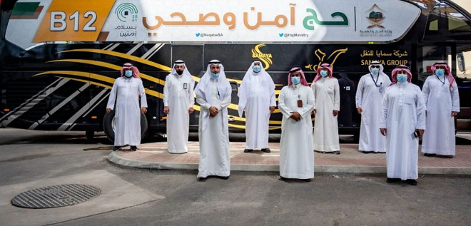 وصول أول دفعة من حجاج بيت الله الحرام 