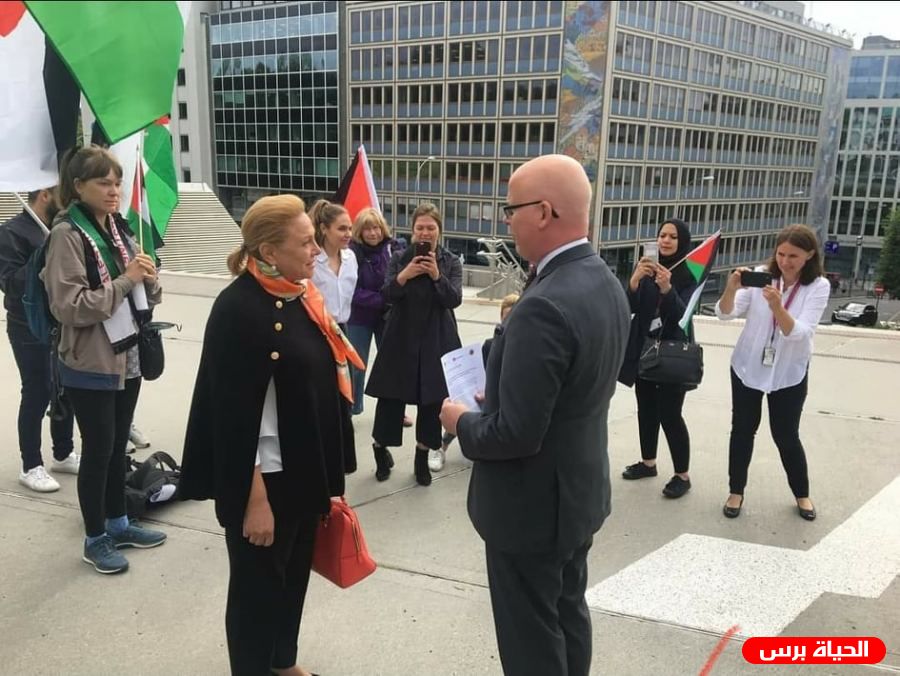 اعتصام في أوسلو رفضا لقرار الاحتلال ضم الأغوار الفلسطينية