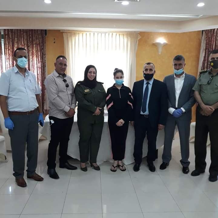 التنمية الاجتماعية وهيئة الامداد والتجهيز ووزارة الصحة بزيارة مرضى السرطان من غزة بفندق الرتنو