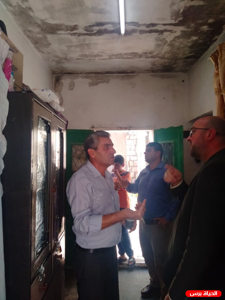 بتوجيهات اللواء ماجد فرج المخابرات يشرف على ترميم منزل والشيوخي يعقب