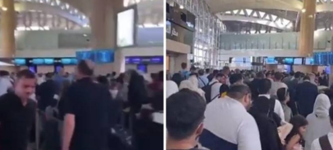 سبب الأزمة في مطار الملك خالد