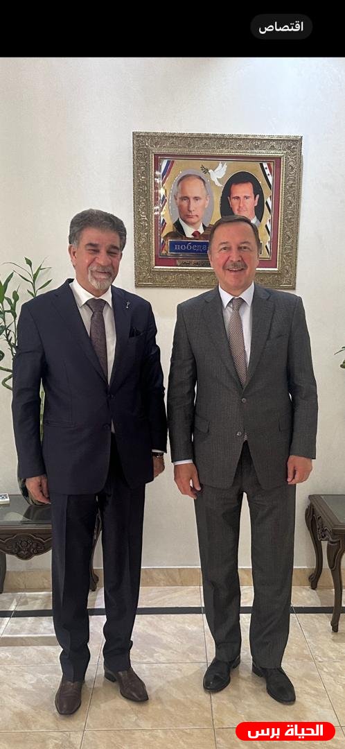 السفير عبد الهادي يبحث مع المبعوث الخاص للرئيس الروسي آخر تطورات الأوضاع في فلسطين والمنطقة