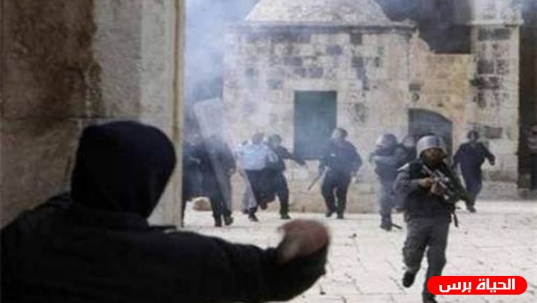 تغطية مفتوحة من المسجد الأقصى ومواجهات عنيفة