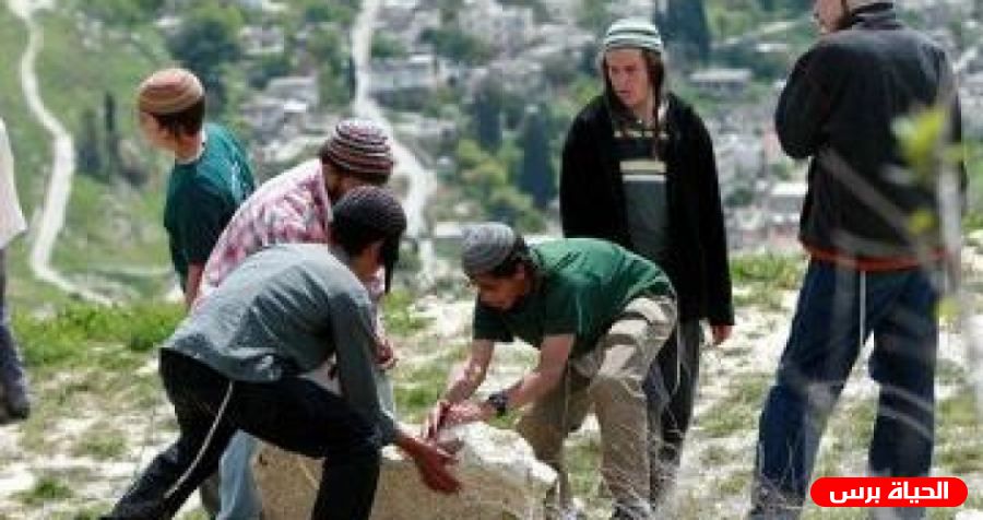 مستوطنون يرشقون سيارات المواطنين بالحجارة جنوب نابلس