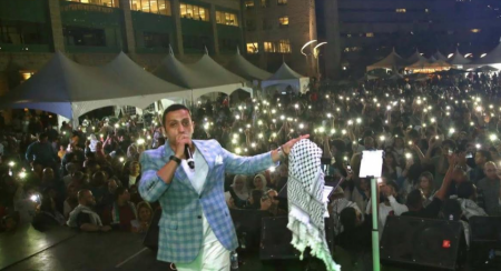 حضور جماهيري كثيف في حفل الفنان الفلسطيني ماهر العتيلي في مهرجان اتاوا