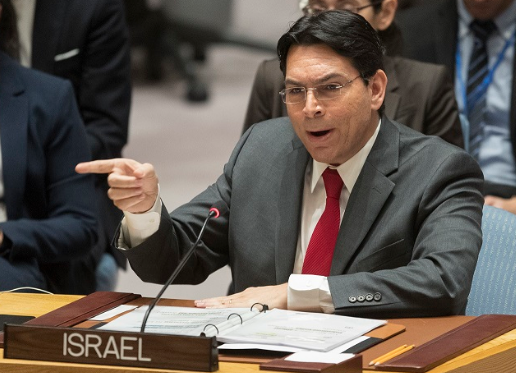 السفير الإسرائيلي في الأمم المتحدة: ضم الأراضي الفلسطينية سيتم عاجلاً أم آجلاً