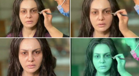 دينا فؤاد تثير الجدل بلوك جديد من مسلسل "جمال الحريم "