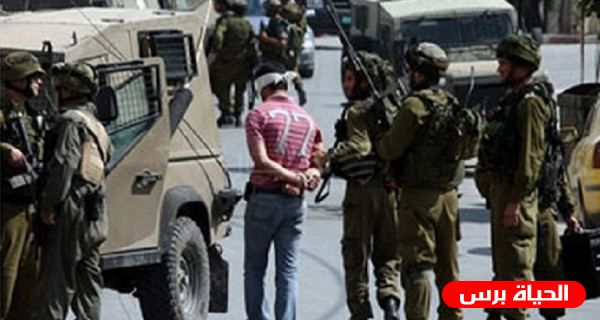 الاحتلال يعتقل 13 مواطنا من الضفة