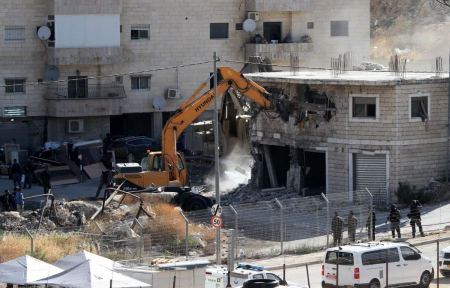 Thousands of Palestinian homes in East Jerusalem are under threat of demolition, says official