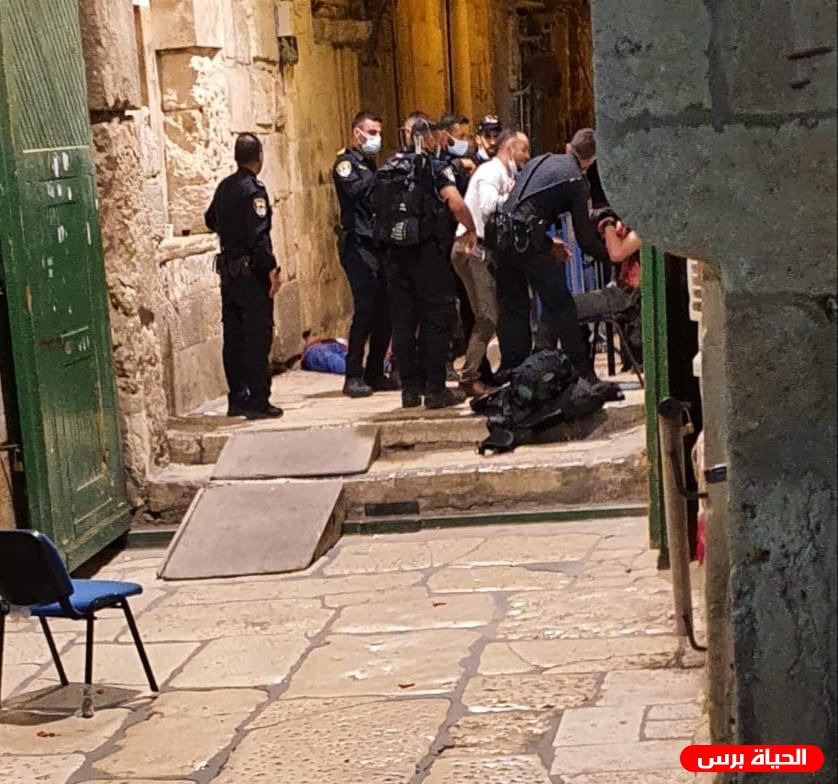 استشهاد شاب برصاص الاحتلال قرب باب حطة بالقدس