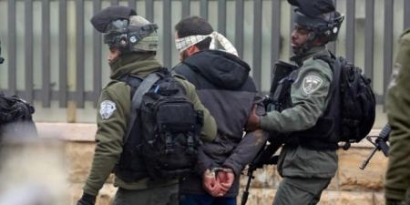 Occupation forces detain six Palestinians near Ramallah