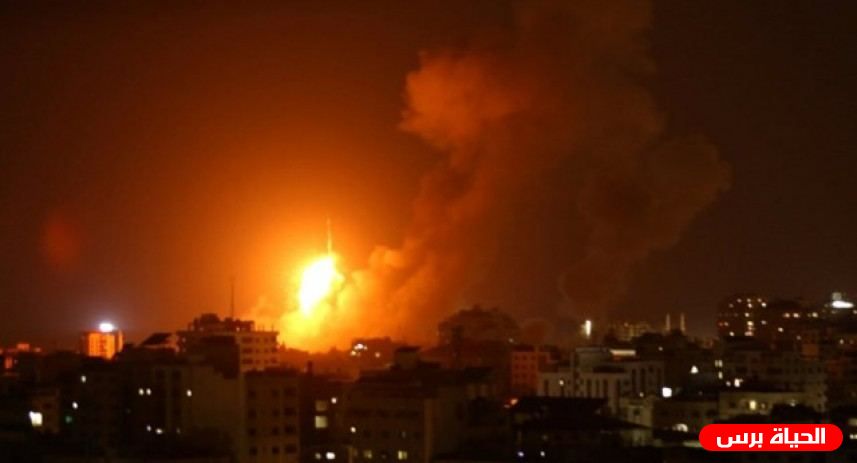 الاحتلال يشن سلسلة غارات على غزة