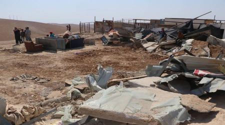 In two weeks, Israel demolished 57 Palestinian-owned structures in occupied territories displacing 97 people - UN