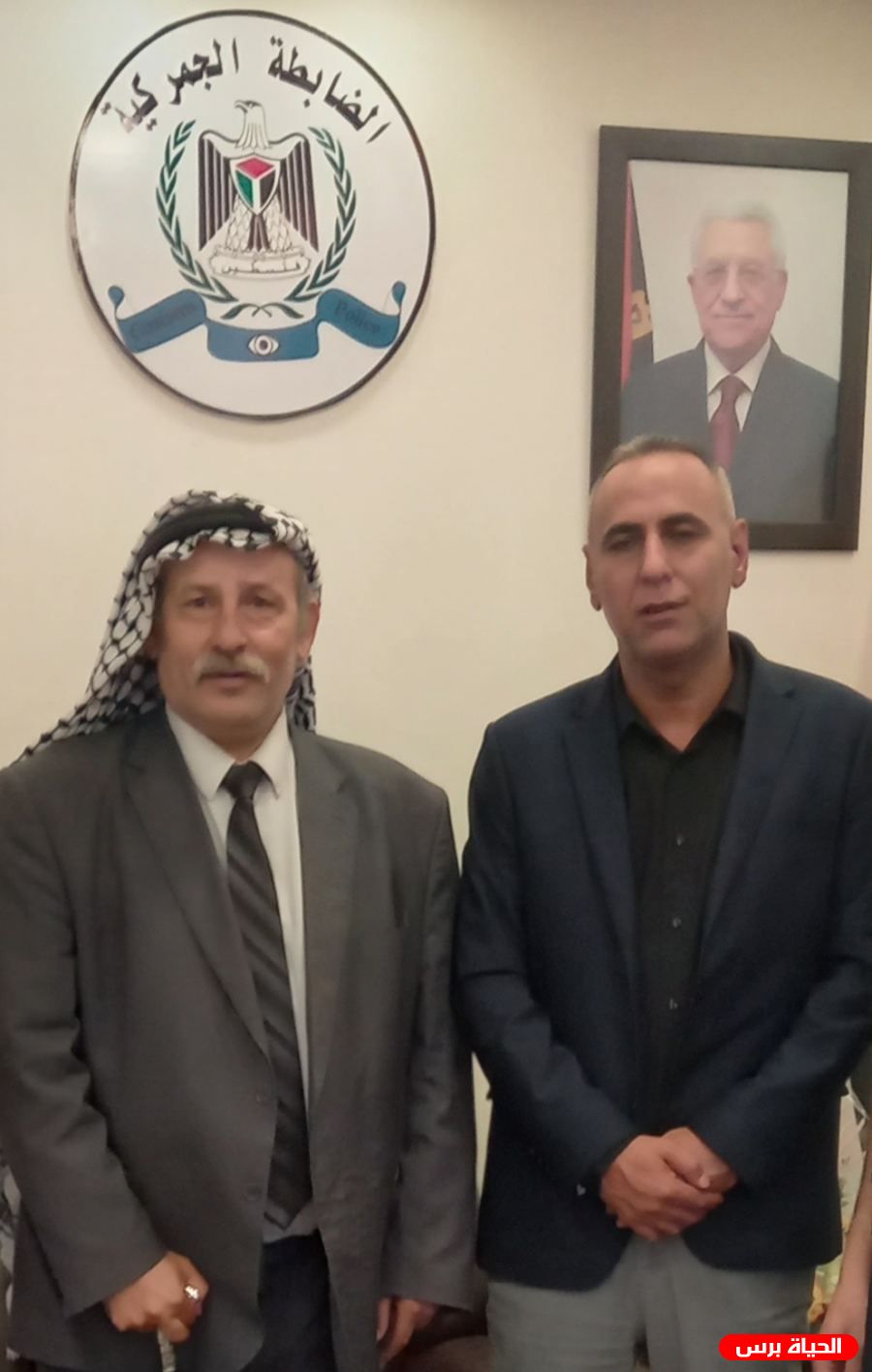 القيادي الشيوخي يلتقي العميد احمد بشارات