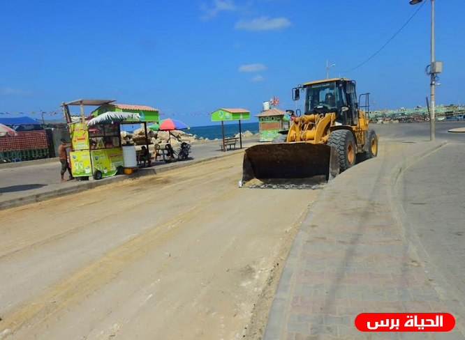 تطوير جديد يشهده ميناء غزة البحري