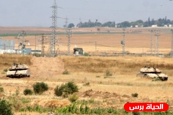 آليات الاحتلال تتوغل شرق خانيونس