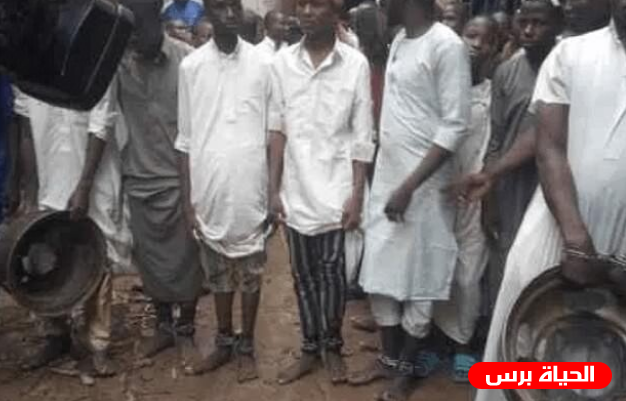 نيجيريا : انقاذ 300 طفل مقيدين بالسلاسل