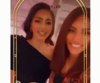 إلهام علي تظهر برفقة شقيقة هبة حسين وتثير الجدل