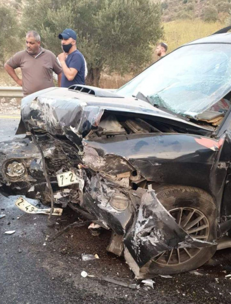 Woman, newborn infant victims of road accident in the north of West Bank
