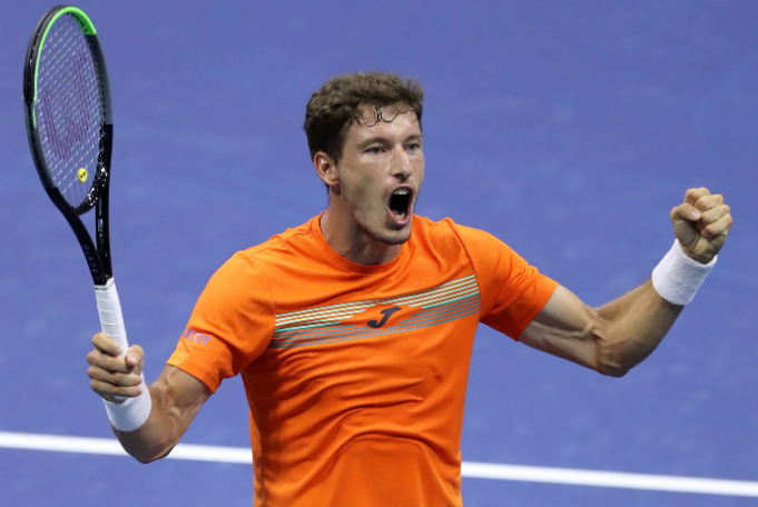 CARRENO BUSTA GRINDS OUT TOUGH FIVE-SET WIN OVER SHAPOVALOV 