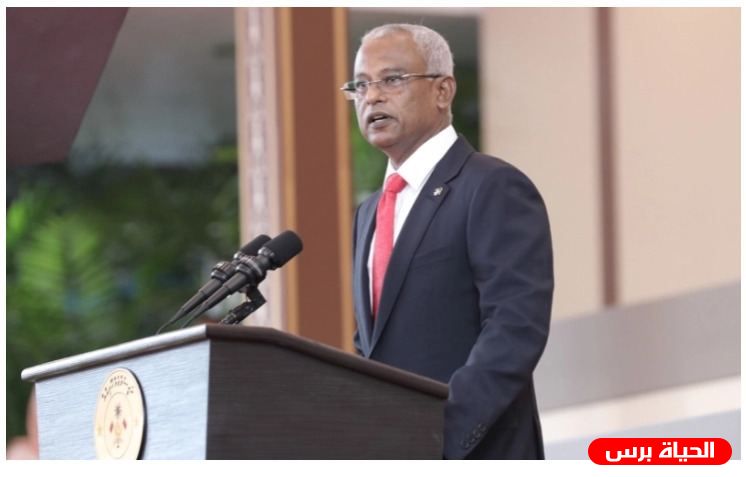 رئيس المالديف يدعو العالم إلى الاعتراف الكامل بفلسطين كدولة مستقلة