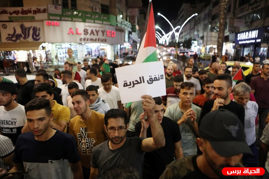 مسيرات في جنين دعما للأسرى الذين انتزعوا حريتهم