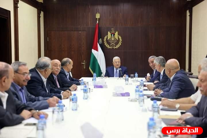 الرئيس محمود عباس يترأس اجتماعا للجنة التنفيذية  