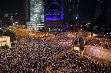 للأسبوع الـ36 على التوالي : عشرات الآلاف يتظاهرون ضد حكومة نتنياهو