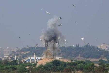 الاحتلال يستهدف مرصدا للمقاومة شرق مدينة غزة