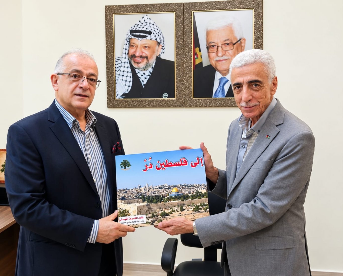 مؤسس حملة «إلى فلسطين دُر» يزور سفارة دولة فلسطين.. ويبحث سبل تعزيز التعاون