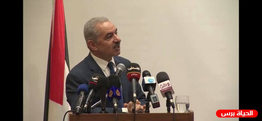 رئيس الوزراء الدكتور محمد اشتيه يلتقي امين عام ائتلاف شباب فلسطين بالعاصمه عمان 