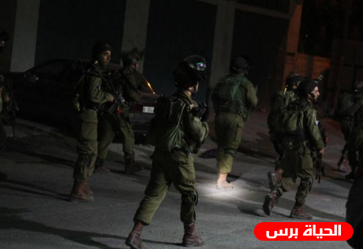 الاحتلال يعتقل 13 مواطنا من الضفة الغربية