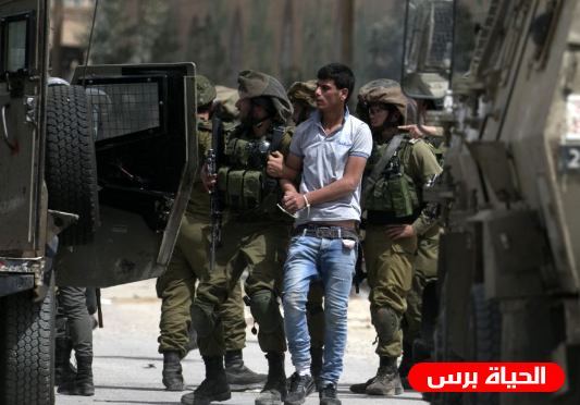 الاحتلال يعتقل 14 مواطناً من الضفة الغربية 