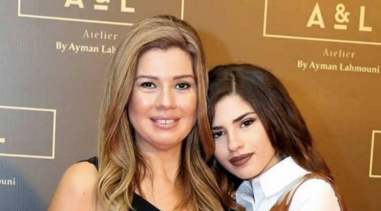 ملك عوض .. اول صورة تجمع رانيا فريد شوقي بابنتها ملك عوض