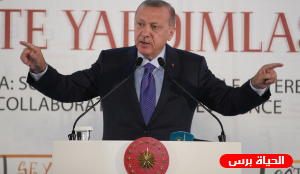أردوغان يهدد الأكراد : سأسحق رؤوسكم