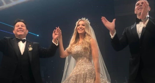 شاهد .. هاني شاكر يحتفل بزفاف إبنه بحضور أبرز الفنانين المصريين