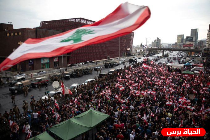 تغطية للتظاهرات والاحتجاجات المتواصلة في لبنان 24/10/2019